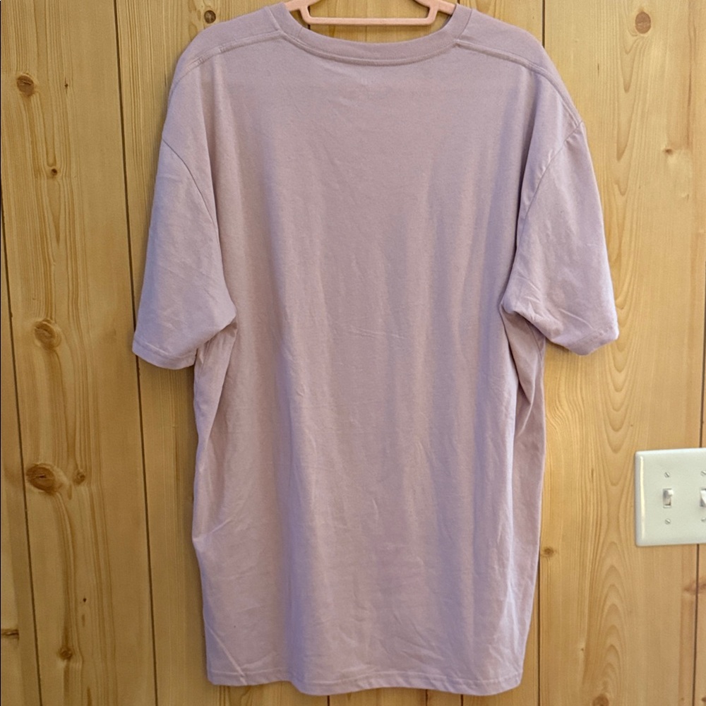 Lilac Short-Sleeve Tee with AMEN Graphic - Picture 4 of 4